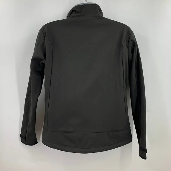 30seven‎ Men's Full Zip Heated Black Long Sleeve Soft Shell Jacket Size S - Picture 2 of 13